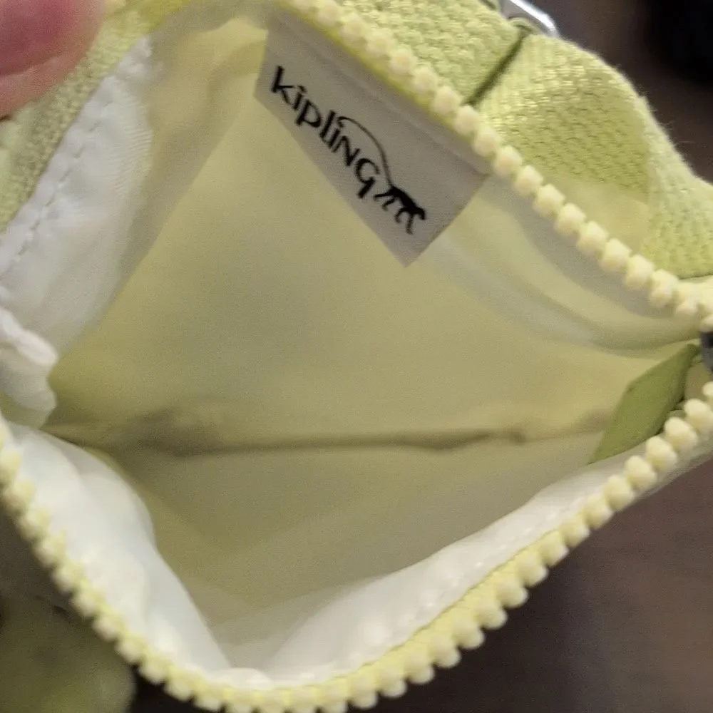 Kipling Chester Small Crossbody Shoulder Bag in Lime Green